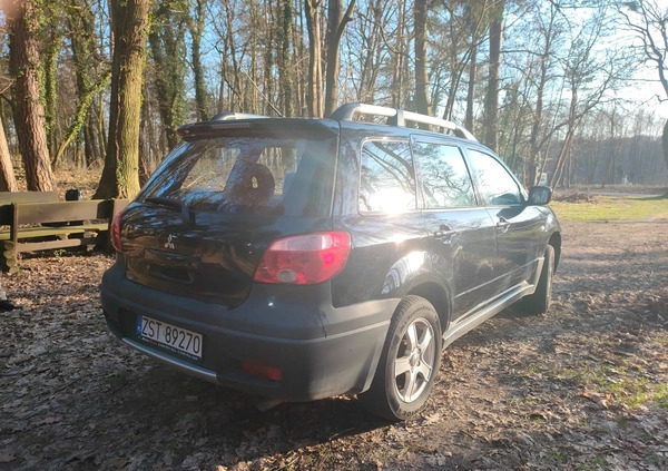 Mitsubishi Outlander cena 12000 przebieg: 262727, rok produkcji 2006 z Zielona Góra małe 67